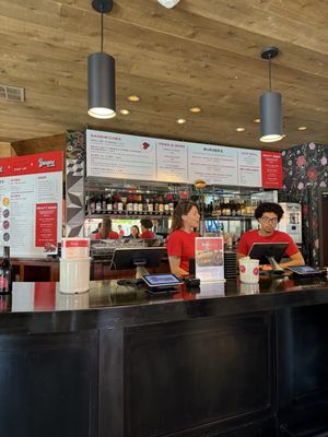 Burgers & Half Bottles by null