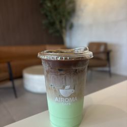 Pandan coffee