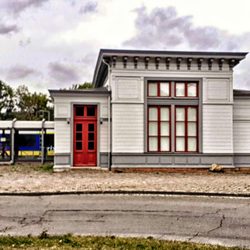 Bahnhof Vienenburg - Kaisersaal - ein Anbau für Ausstellungen (11/2020)
