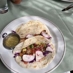 Face Bar at the Teller House - Shrimp Tacos