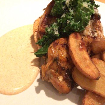 Range - Chicken with fingerling potatoes - New American Near Me - Chicago, Illinois Range - Chicken with fingerling potatoes - New American Near Me - Chicago, Illinois