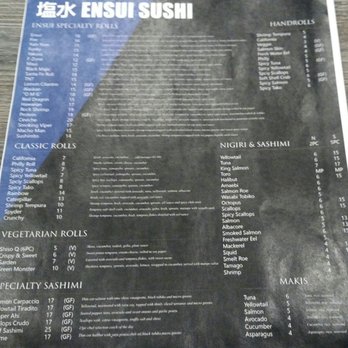 ENSUI SUSHI - Sushi selection - Sushi Bars Near Me - Del Mar, California ENSUI SUSHI - Sushi selection - Sushi Bars Near Me - Del Mar, California
