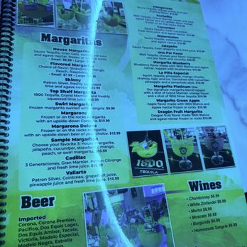 Uncle Paco’s - Just 1 page of the drink menu - Mexican Near Me - Muskogee, Oklahoma Uncle Paco’s - Just 1 page of the drink menu - Mexican Near Me - Muskogee, Oklahoma