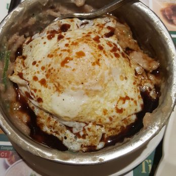 Tim Ho Wan - Hell's Kitchen - Minched beef steamed rice fried egg w soy - Dim Sum Near Me - New York, New York