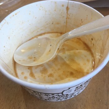 Potbelly - What's left of the chicken enchilada soup. Very good - Fast Food Near Me - Southfield, Michigan Potbelly - What's left of the chicken enchilada soup. Very good - Fast Food Near Me - Southfield, Michigan