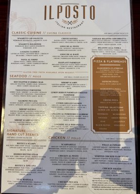 Menu photo 1 IL Posto Kerrville, TX
