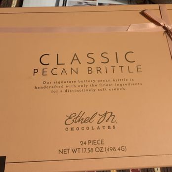 Ethel M Chocolates - Classic Pecan Brittle Collection (24 pieces) from Ethel M Chocolate in Henderson, NV - Botanical Gardens Near Me - Henderson, Nevada Ethel M Chocolates - Classic Pecan Brittle Collection (24 pieces) from Ethel M Chocolate in Henderson, NV - Botanical Gardens Near Me - Henderson, Nevada
