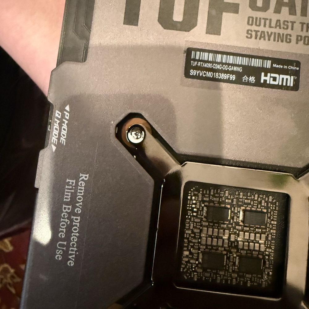 Blair Technology Group - Tampered with warranty sticker on the screw - Data Recovery Near Me - Covington, Kentucky