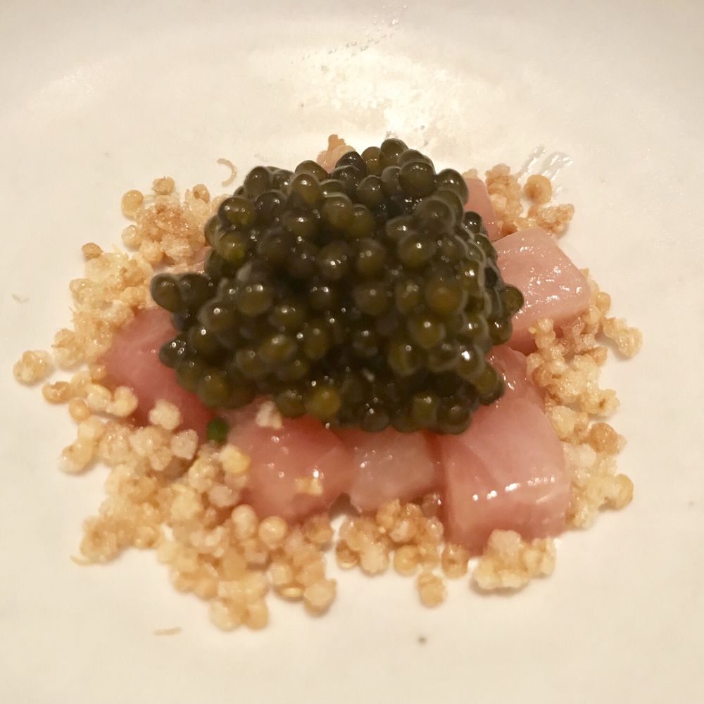 Jungsik - Caviar with Tuna Belly and Quinoa - Korean Near Me - New York, New York Jungsik - Caviar with Tuna Belly and Quinoa - Korean Near Me - New York, New York
