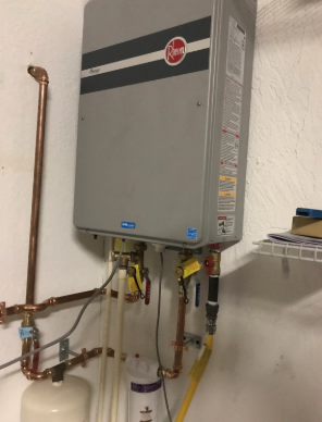 Slide of First Class Plumbing