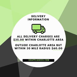 KD's Furniture &  Appliances - Delivery Information
