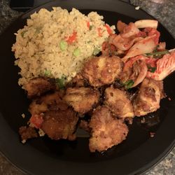 Meghan Martinez - My Keto General Tso Chicken with Cauliflower fried rice