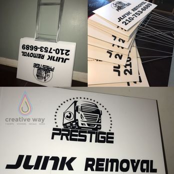 Creative Way - Yard Signs - Screen Printing/T-Shirt Printing Near Me