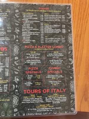 Menu photo 2 Mannino's Pizzeria Restaurant Margate, FL Menu photo 2 Mannino's Pizzeria Restaurant Margate, FL