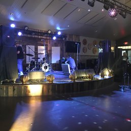 Stage inside the door