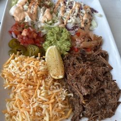 Don Pedros Bondi - Taco platter beef