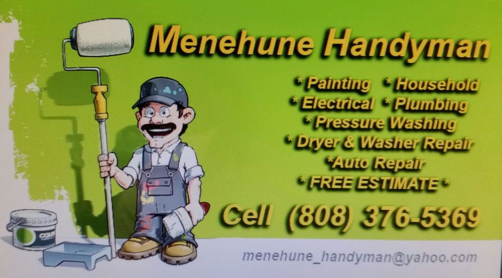 MENEHUNE HANDYMAN Updated July 2024 14 Photos Honolulu, Hawaii Handyman Phone Number
