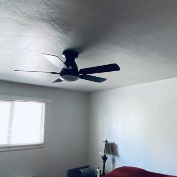 Building Plus - One of the two ceiling fans installed. - Handyman Near Me