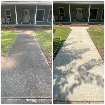 Ace Pressure Washing - Walkway before and after - Pressure Washers Near Me - Eufaula, Alabama Ace Pressure Washing - Walkway before and after - Pressure Washers Near Me - Eufaula, Alabama