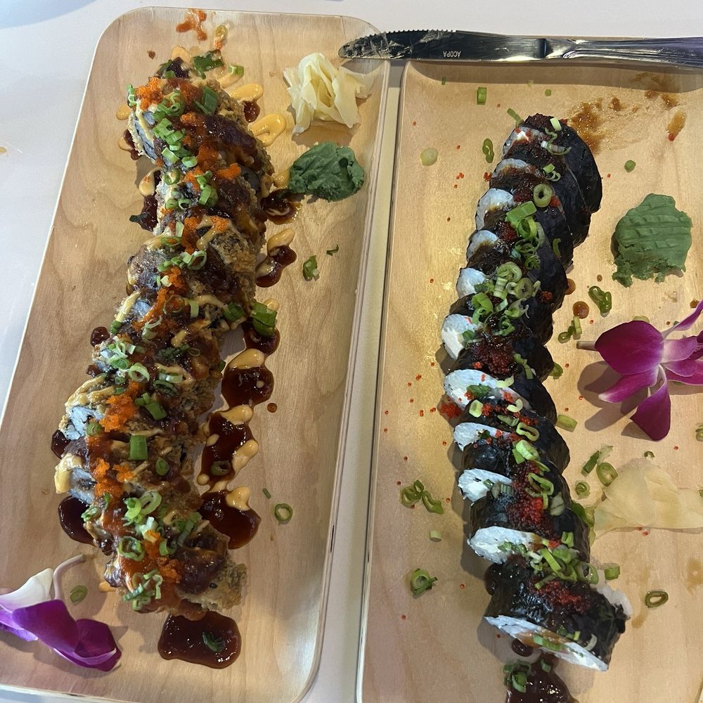 2 Sushi Rolls. 2 Sushi Rolls.
