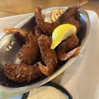 Mulligan's Grille in Historic Cottage Row - coco shrimp!! - Seafood Near Me - Nags Head, North Carolina