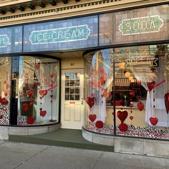 Chocolates On Broadway - a window display of a store - Chocolatiers & Shops Near Me - Bangor, Pennsylvania