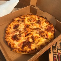 Mojo's Pizza & Sandwiches - Small Pepperoni with bacon