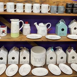 Wolf Creek Resale & Boutique - Lots of Rae Dunn in store. Inventory changes frequently.