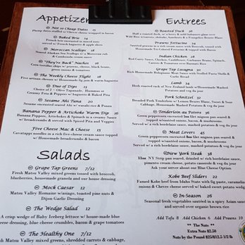 The Grape Tap - Diners Near Me - Wasilla, Alaska