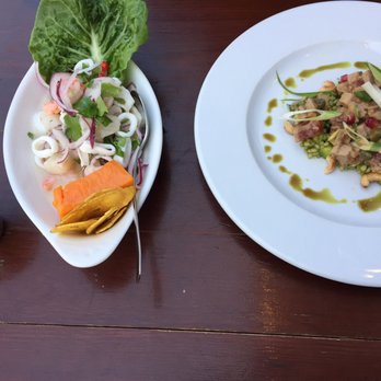 Cevicheria - Ceviche -Meeresfrüchte Mix und Thunfisch-Tatar - Peruvian Near Me - Berlin, BE Cevicheria - Ceviche -Meeresfrüchte Mix und Thunfisch-Tatar - Peruvian Near Me - Berlin, BE