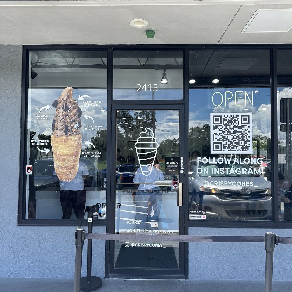 Crispy Cones - Ice Cream & Frozen Yogurt Near Me - Orlando, Florida