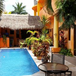 Casita de Maya Boutique Hotel - The entrance.
