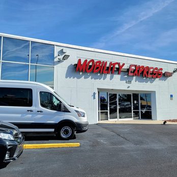 Mobility Express - Exterior front of Mobility Express in New Port Richey. - Mobility Equipment Sales & Services Near Me - New Port Richey, Florida
