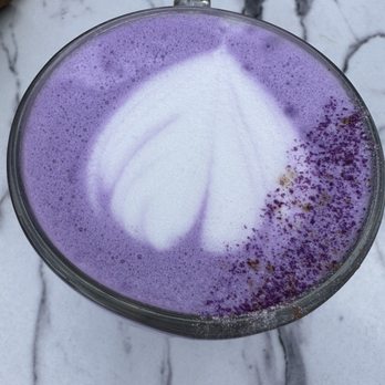 Sweet Maple - Ube latte - Breakfast & Brunch Near Me - Cupertino, California Sweet Maple - Ube latte - Breakfast & Brunch Near Me - Cupertino, California