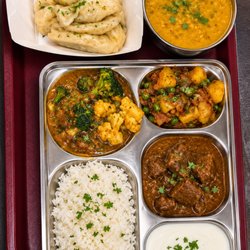 Himalayan Curry Cafe - The new item call it thali