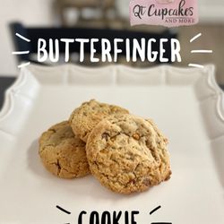 QT Cupcakes and More - Butterfinger cookies