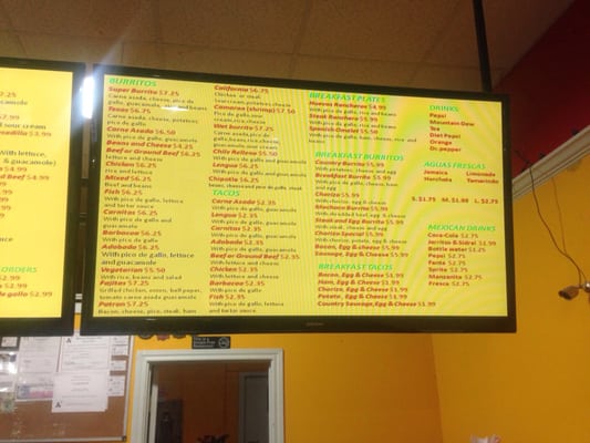 Menu photo 5 Los Burritos Killeen, TX