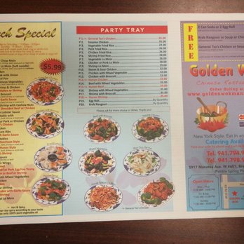 Golden Wok - Front menu page - Chinese Near Me - Bradenton, Florida Golden Wok - Front menu page - Chinese Near Me - Bradenton, Florida