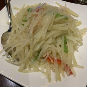 Tiger Noodle House - Shredded potatoes - Szechuan Near Me - Houston, Texas Tiger Noodle House - Shredded potatoes - Szechuan Near Me - Houston, Texas