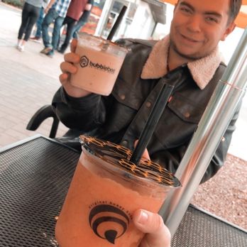 Bubble Bee - First Date -Passion Fruit Popper Love Story - Strawberry Popper - Coffee & Tea Near Me - Gilbert, Arizona