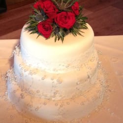 Showers Of Flowers - Our beautiful cake topper made by Showers of Flowers.