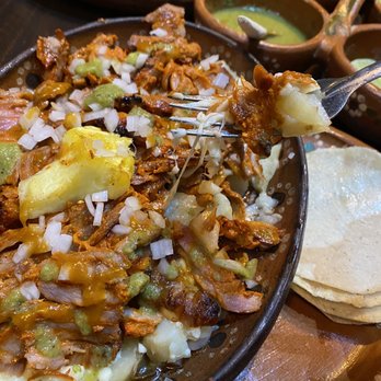 Don Chava - Potato skillet with cheese and al pastor - Tacos Near Me - Puerto Vallarta, JAL