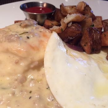 Keg & Kitchen - Sausage gravy with egg. My guy really enjoyed it! - Bars Near Me - Haddon Township, New Jersey Keg & Kitchen - Sausage gravy with egg. My guy really enjoyed it! - Bars Near Me - Haddon Township, New Jersey