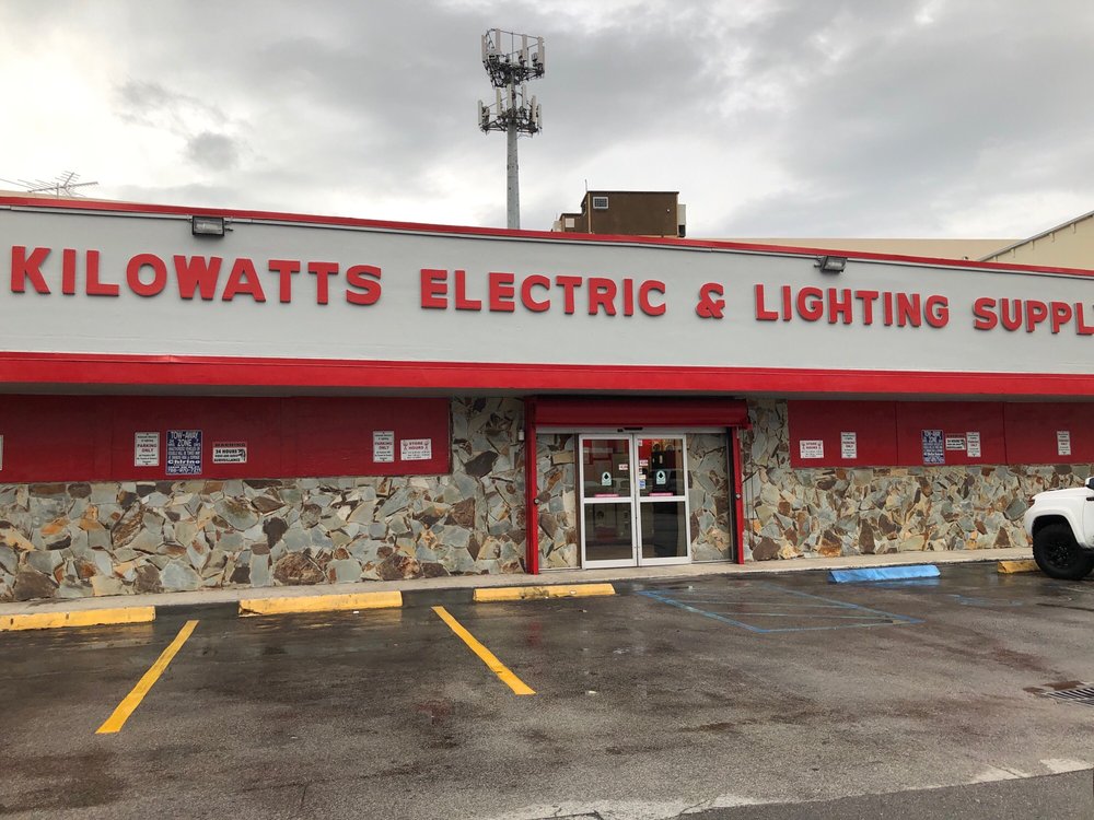 KILOWATTS ELECTRIC & LIGHTING SUPPLIES Updated September 2024 6790 SW 81st Ter, Miami