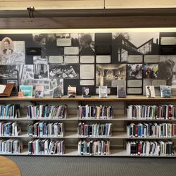 Howe Library - Our poetry collection can be found in the Aldrich Quiet Study Room.