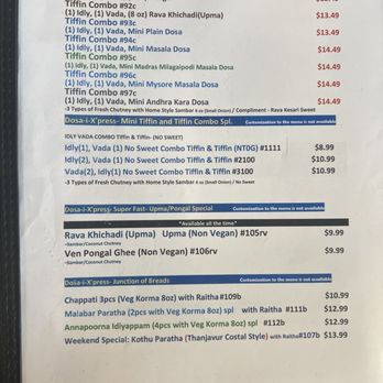 DOSA EXPRESS - Indian Near Me - FREMONT, California