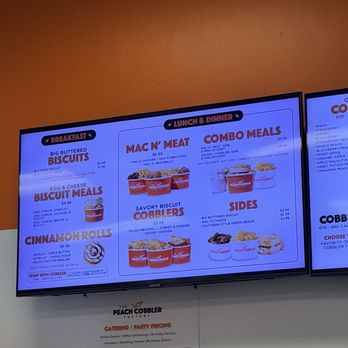 Peach Cobbler Factory - Savory menu!! - Desserts Near Me - Tampa, Florida Peach Cobbler Factory - Savory menu!! - Desserts Near Me - Tampa, Florida