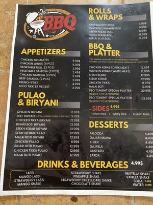 Menu photo 3 BBQ Toni8ht Pompano Beach, FL
