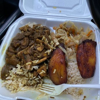 Dat Fire Jerk Chicken - Curry goat w/white rice - Caribbean Near Me - Atlanta, Georgia Dat Fire Jerk Chicken - Curry goat w/white rice - Caribbean Near Me - Atlanta, Georgia