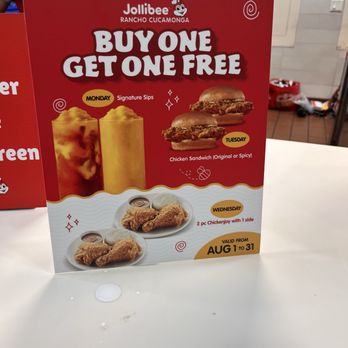 Jollibee - Chicken Shop Near Me - Rancho Cucamonga, California